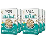 Quinn Microwave Popcorn, Non-Gmo, Organic Popcorn Kernels, Just Sea Salt, 18 Bags