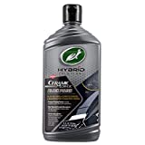 Turtle Wax 53448 Hybrid Solutions Ceramic Acrylic Black Polish and Wax Formulated for Black Car Paint, Removes Surface Scratches and Swirl Marks, Provides Water Repellency, Protection and Shine, 14 oz