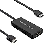 PS2 to HDMI Converter (Ypbpr HD Signal) Compatible Sony Playstation 2/ Playstation 3 Convert PS2 to HDMI Signal of Modern HDTV/Monitor/Projector via Ypbpr Signal