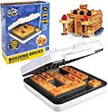 CucinaPro Building Brick Electric Waffle Maker- Cooks Fun, Buildable Waffles in Minutes - Revolutionize Breakfast and Buld Houses, Cars and More Out of Waffles!