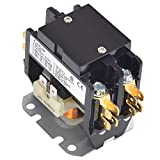 CGele 2 Pole Air Conditioner Contactor 30 Amp 24V Coil,Condenser Contactor Compressor Contactor…