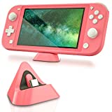 Charging Dock for Nintendo Switch lite, Docking Station for Nintendo Switch lite - Coral