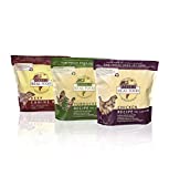 Steve's Real Food Raw Freeze Dried Dog Food Assorted Flavors- 3 Packs of 1.25 lb Bags of High Protein Dog Food in Chicken, Beef, and Turkenduck Flavors - 100% Natural USDA Human Grade Ingredients