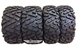 Set 4 ATV UTV Tires 26x9-12 & 26x11-12 for 14-17 Polaris Ranger 900 CREW/XP