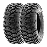 SunF 26x9R12 ATV UTV Tires 6 PR Tubeless A043 [Set of 2]