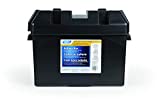 Camco Heavy Duty Large Box with Hardware | Fits Group 27, 30 and 31 Durable, Anti-Corrosion Material | Safely Stores RV, Automotive, and Marine Batteries (55373)