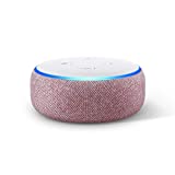 Certified Refurbished Echo Dot (3rd Gen) - Smart speaker with Alexa - Plum