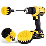 Drill Brush Attachment Set - Power Scrubber Brush Cleaning Kit - All Purpose Drill Brush with Extend Attachment for Bathroom Surfaces, Grout, Floor, Tub, Shower, Tile, Kitchen and Car