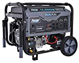 Pulsar G12KBN Heavy Duty Portable Dual Fuel Generator - 9500 Rated Watts & 12000 Peak Watts - Gas & LPG - Electric Start - Transfer Switch & RV Ready - CARB Compliant