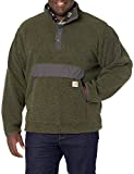 Carhartt Men's Relaxed Fit Fleece Pullover, Basil Heather, X-Large