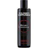 Beard Conditioner For Men With Beard Softener - Beard Thickener with Tea Tree and Beard Growth Oil - Beard Grooming and Mustache Softener - Natural Facial Hair Wash - Beard Moisturizer (8oz)