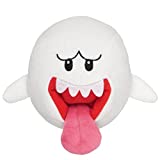 Sanei Super Mario All Star Collection 4" Ghost Boo Plush, Small