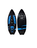 Ronix Modello Surf Edition Fish Skim Wakesurf Board w/Straps - Black/Blue - 4'9"