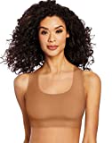 Bali Women's Comfort Revolution Easylite Seamless Wireless Bra DF3491, Cinnamon Butter, Small