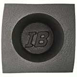 InstallBay Acoustic Speaker Baffles 6 1/2 Inch Round Large Frame - Pair