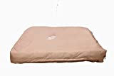 Dog Bed Liner - USA Based - Premium Durable Waterproof Heavy Duty Machine Washable Material with Zipper Opening - 2 Year Warranty - Large - Tan