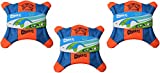 Chuckit Flying Squirrel Toss Toy Small - 9" Long x 9" Wide (3 Pack)