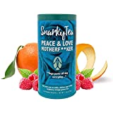 Snarky Tea | Peace & Love Mother Fker | Raspberry Orange Green Tea | 15 Pyramid Sachets