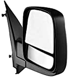 Passenger Side Textured Side View Mirror for 08-14 Chevy Express & GMC Savana 1500, 08-17 Chevy Express 2500 3500, GMC Savana 2500 3500 - with Blind Spot Corner Glass - GM1321395