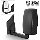 For 2003-19 Chevy Express 1500/2500/3500 + GMC Savana 1500/2500/3500 Van Manual Towing Driver Side Only Mirror Assembly