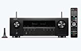 Denon AVR-S760H 7.2 Ch AVR - 75 W/Ch (2021 Model), Advanced 8K Upscaling, Dolby Atmos Height Virtualization, DTS Virtual:X & More, Wireless Streaming, Built-in HEOS, Amazon Alexa Voice Control