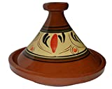 Moroccan Cooking Tagine Handmade 100% Lead Free Safe Large 12 inches Across Traditional