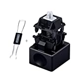 Aluminum Alloy Switch Opener with Keycap Puller for Cherry MX Switches – Black