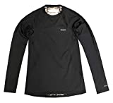 Columbia Womens Midnight Omni-Heat Long Sleeve T-Shirt Baselayer Blouse (M, Black)