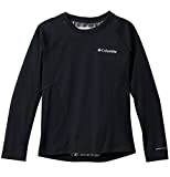 Columbia Womens Omni-Heat Midweight Baselayer Long Sleeve Shirt Blouse (L, Black)