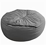 EKWQ 7ft Bean Bag Inner Liner Cover,(No Filler) 6 7ft Inner Liner for Bean Bag Chair Couch Cover Seat Lazy Sofa High Capacity Replacement Cover with Zipper (Size : 7ft Liner)