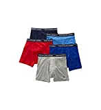 Polo Ralph Lauren Classic Fit w/Wicking 5-Pack Boxer Briefs Andover Heather/Aerial Blue/Rugby Royal/Rl2000 Red/Cruise Navy MD