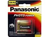 8 x Panasonic CR-P2 (223A) 6 Volt Lithium Batteries (On a Card)