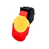 POWERTEC 71390 Safety Paddle Switch - Dual Voltage 110/ 220v Smart Switch for Table Saw and Power Tool Safe Guard