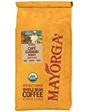 MAYORGA COFFEE Café Cubano Roast, the World's Smoothest Organic Coffee, Specialty-Grade, Non-GMO, Direct Trade, 100% Whole Arabica Beans, 2lb Bag…