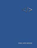 Cornell Notes Notebook for coding: Notetaking Cornell System Notes Journal, Graph Paper 5x5mm, Weekly Checklist, Mind Map, Annual Planner.8.5" x 11" - 100 pages