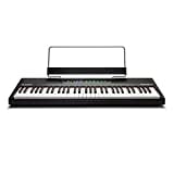 Alesis Recital 61  61 Key Digital Piano Keyboard with Semi Weighted Keys, 20W Speakers, 10 Voices, Split, Layer and Lesson Mode, FX and Piano Lessons