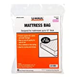 U-Haul Standard Queen Mattress Bag – Moving & Storage Cover for Mattress or Box Spring – 92" x 60" x 10"