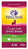 Wellness Complete Health Small Breed Dry Dog Food with Grains, Turkey & Oatmeal, 4 Pound Bag