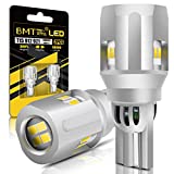 921 912 LED Backup Reverse Light Bulbs CANBUS Error Free T15 Led Bulbs 921 Light Bulb 904 906 920 W16W for Car LED Reverse Lights, 3rd Brake Lights, Truck Cargo Light 6000K White (Upgraded, Pack of 2)