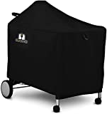 SUPJOYES Grill Cover for Weber Performer Deluxe Charcoal, Premium 22 Inch BBQ Cover for Weber Performer Charcoal Grills