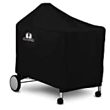 SUPJOYES Grill Cover for Weber Performer Deluxe Charcoal, 22 Inch BBQ Grill Cover, Heavy Duty Waterproof Grill Cover for Weber Performer Charcoal