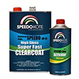 Speedokote Mobile Refinish Clear Coat High Gloss Super Fast Clearcoat Gallon Kit SMR-105/75