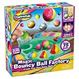Make Your Own DIY Bouncy Ball Craft Kit for Kids - Create Your Own Metallic & Light-up Crystal Balls STEM Science Birthday Party Favors Projects for Boys & Girls - Makes Up to 75 Balls - Ages 6+