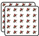 Cardinal Sticker for Scrapbooking, Calendars, Arts, Kids DIY Crafts, Album, Bullet Journals 50 Pack