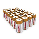 Tenergy 1.5V D Alkaline LR20 Battery, High Performance D Non-Rechargeable Batteries for Clocks, Remotes, Toys & Electronic Devices, Replacement D Cell Batteries, 24-Pack