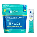 Liquid I.V. Hydration Multiplier - Lemon Lime - Hydration Powder Packets | Electrolyte Drink Mix | Easy Open Single-Serving Stick | Non-GMO