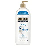 Gold Bond Healing Skin Therapy Lotion with aloe 20 oz., Non-Greasy & Hypoallergenic