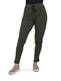 Seek No Further by Fruit of the Loom Women's Fleece Jogger Sweatpants, Military Green, M