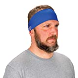 Ergodyne Chill Its 6634 Cooling Headband, Sports Headbands for Men and Women, Moisture Wicking