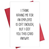Funny Birthday Card for Boss, Greeting Card for Boss, Boss Day Card, Card for Boss